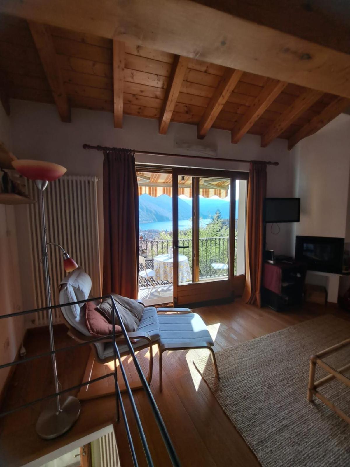 Casa Vista Lago E Giardino Porlezza Kültér fotó